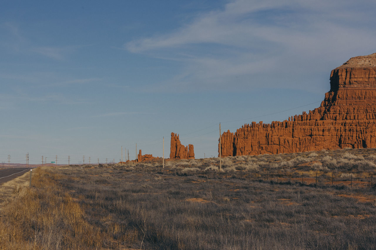 View of landscape against sky