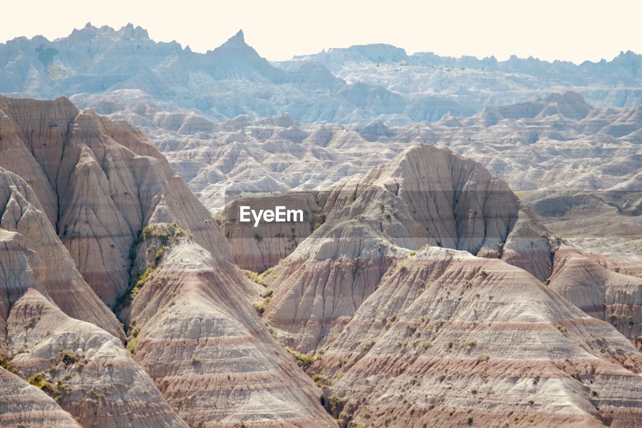 Scenic view of mountains