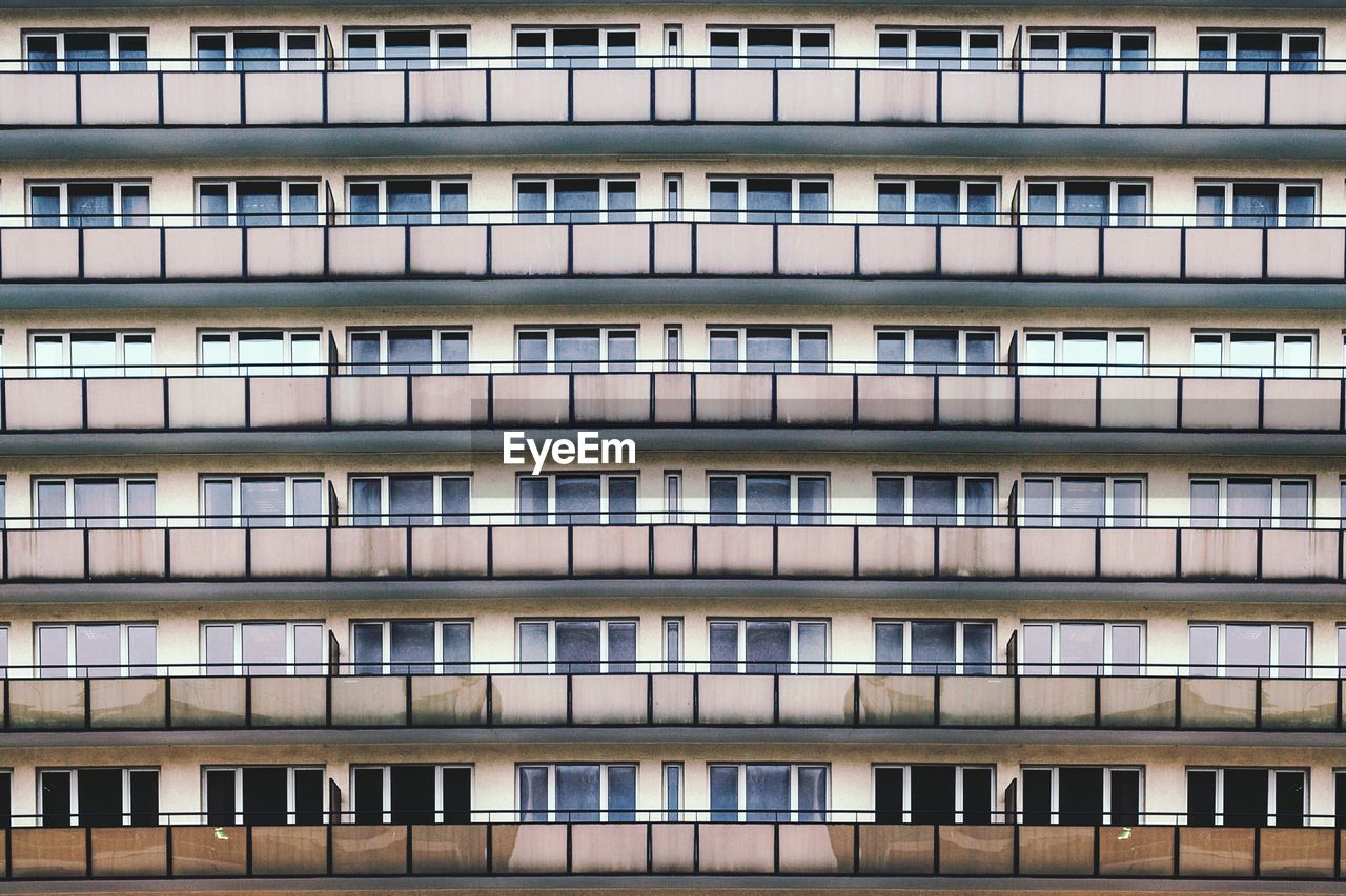 Full frame shot of residential building