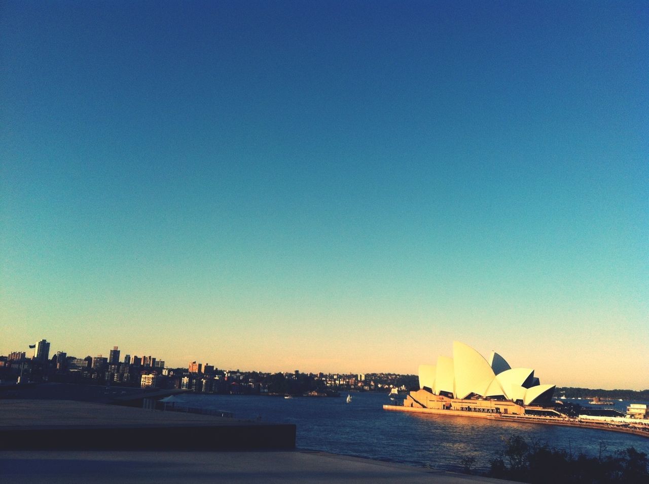 VIEW OF BUILDINGS AGAINST CLEAR SKY