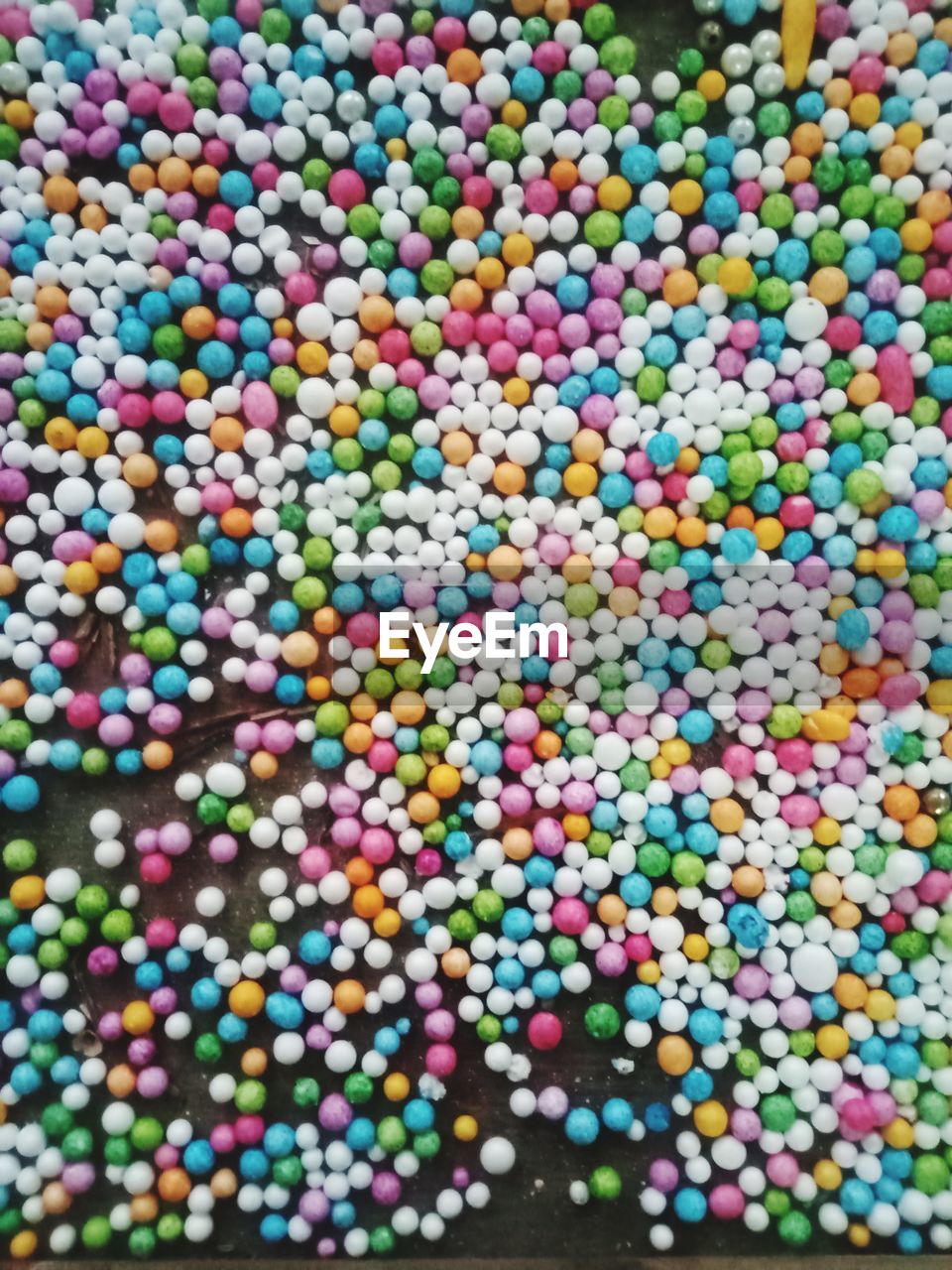Colorfully round shape stone 