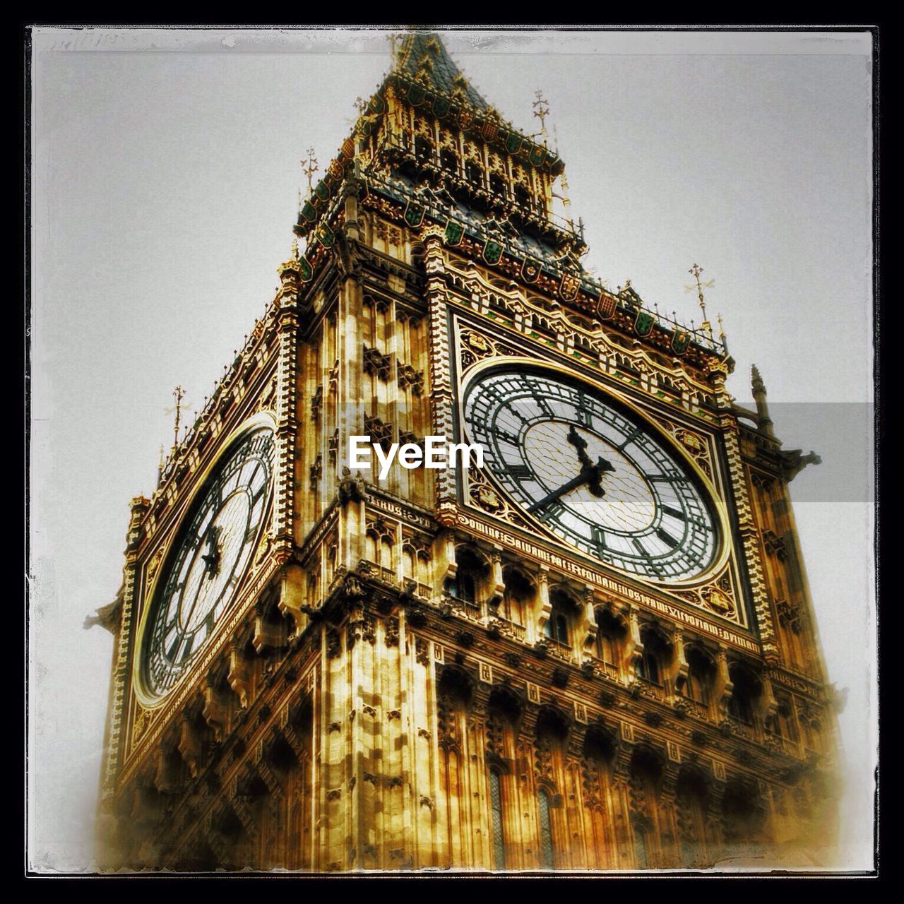 Clock face of big ben