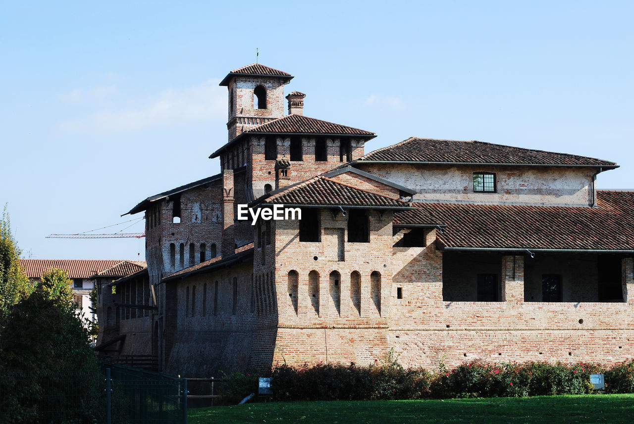 The castle of Pagazzano - Pagazzano, Bergamo, Italy. Architecture Bergamo Castle Italia Lombardy Pagazzano Castle Travel Architecture Building Building Exterior Built Structure Clear Sky Europe Italy Landscape Lombardia Medieval Old Outdoors Pagazzano Tourism Tower