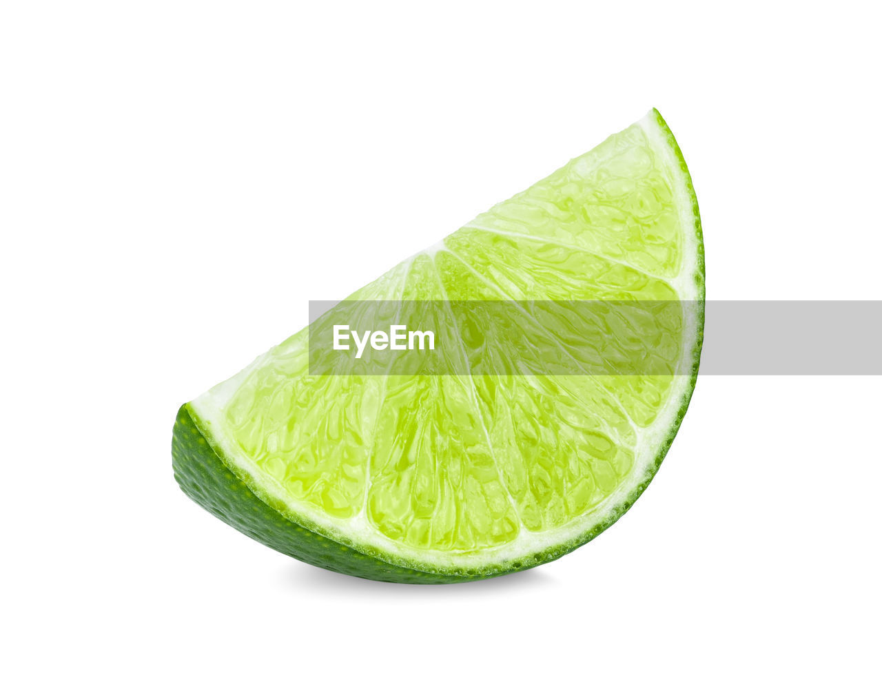 food and drink, produce, fruit, food, healthy eating, cut out, white background, studio shot, freshness, plant, green, lime, wellbeing, slice, leaf, no people, indoors, citrus, close-up, nature, single object, cross section, citrus fruit