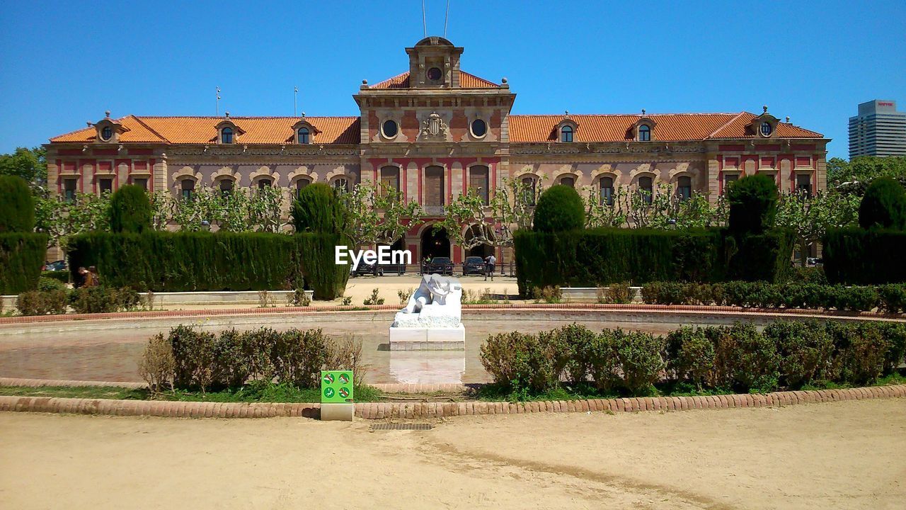 BUILT STRUCTURE AGAINST CLEAR SKY