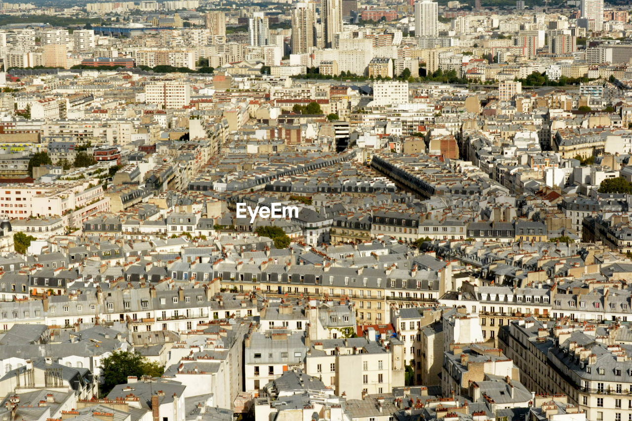 Aerial view of cityscape