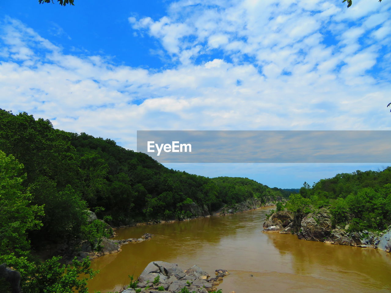 SCENIC VIEW OF RIVER AGAINST SKY