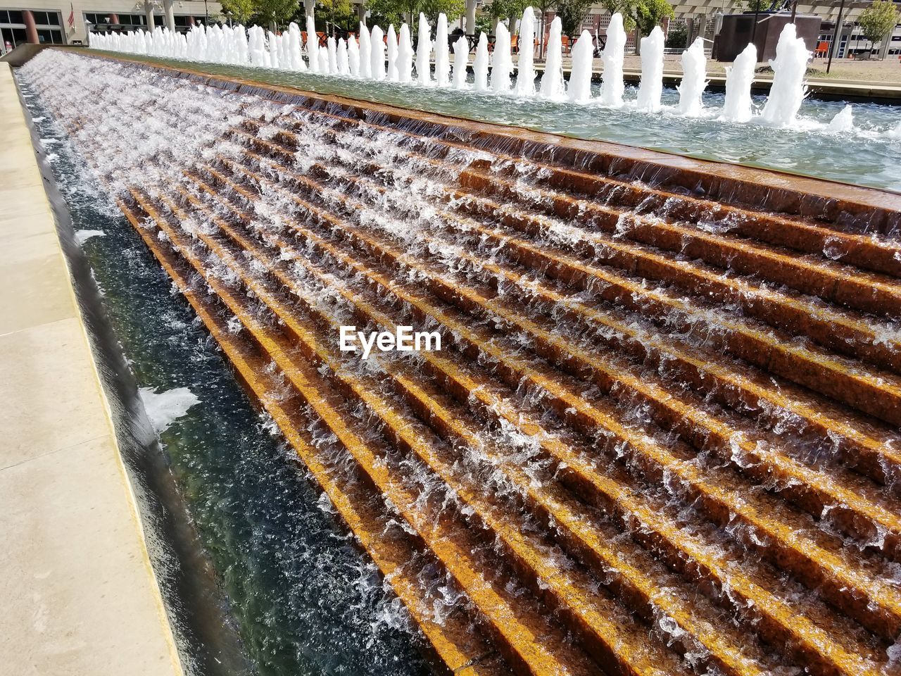 Fountain at park