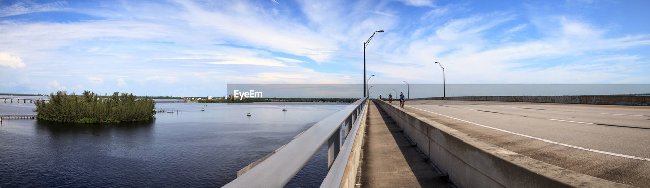 Edison bridge over the caloosahatchee river in fort myers, florida.