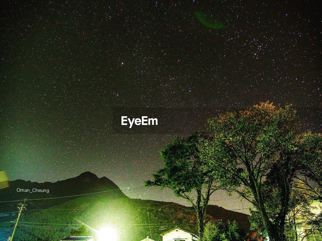 LOW ANGLE VIEW OF STARS IN SKY