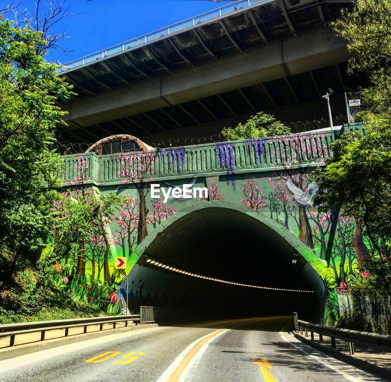 VIEW OF BRIDGE OVER RIVER