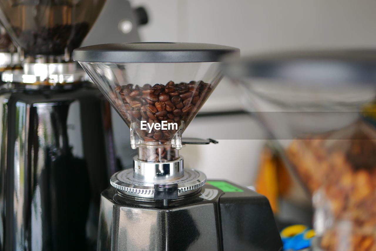 CLOSE-UP OF COFFEE SERVED ON TABLE AT HOME