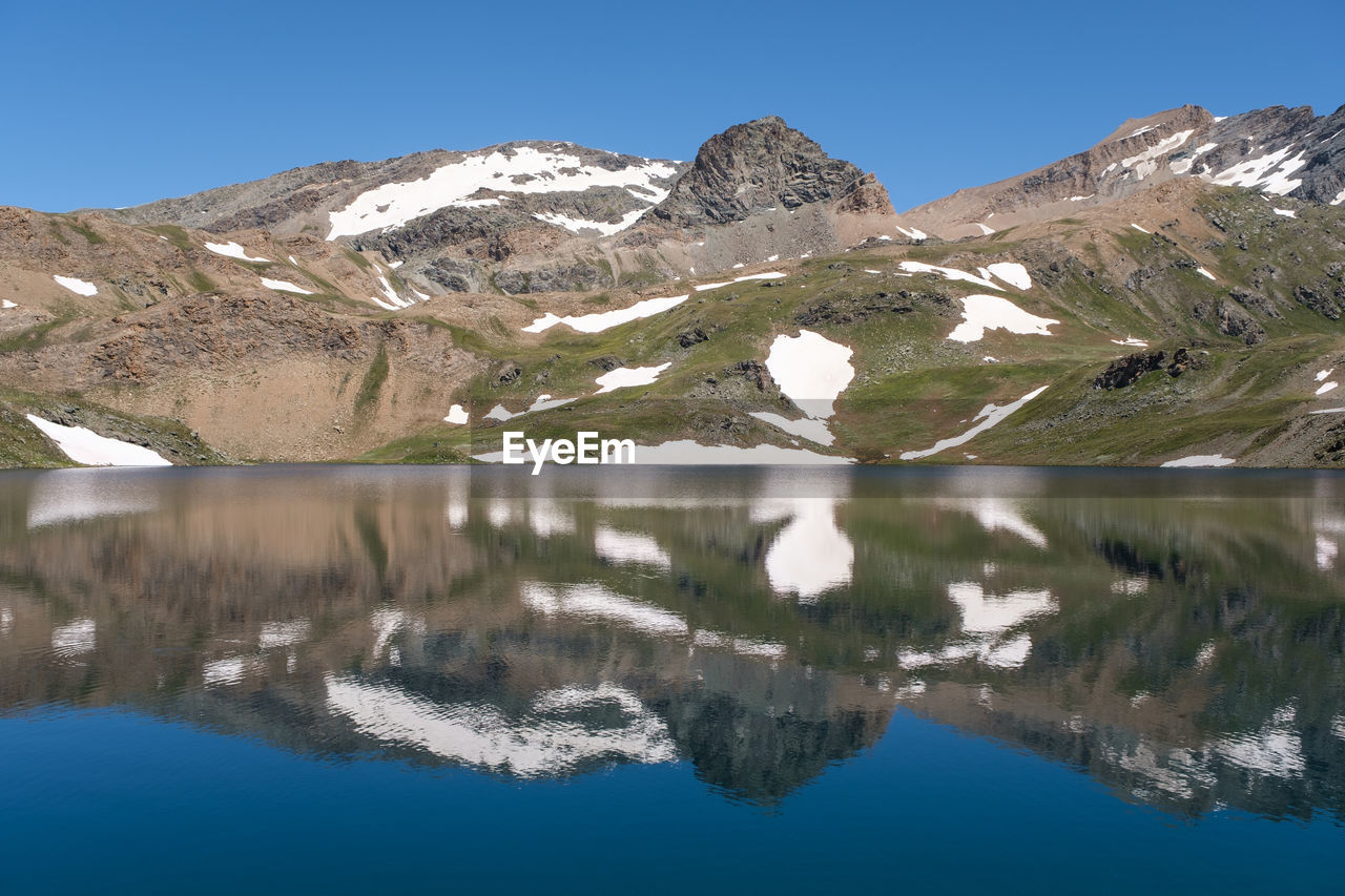 Nivolet pass, aosta valley italy