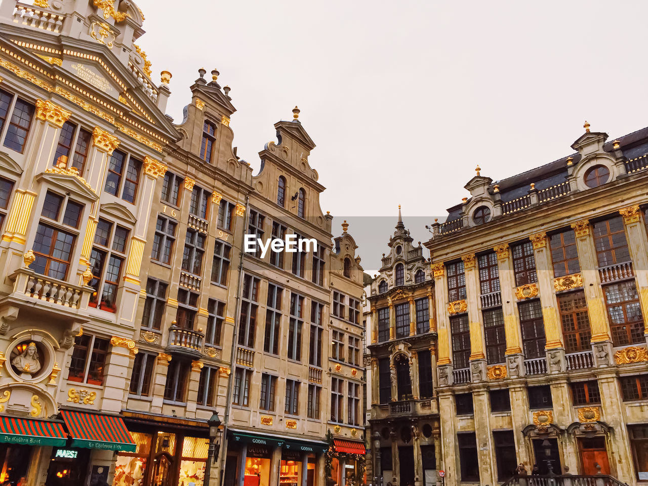 LOW ANGLE VIEW OF BUILDINGS