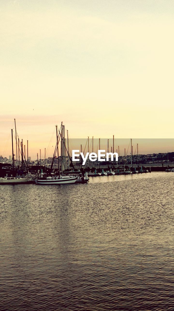 SAILBOATS IN SEA