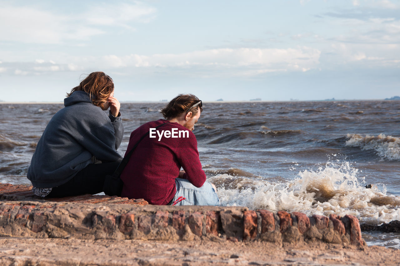 Couple in the sea