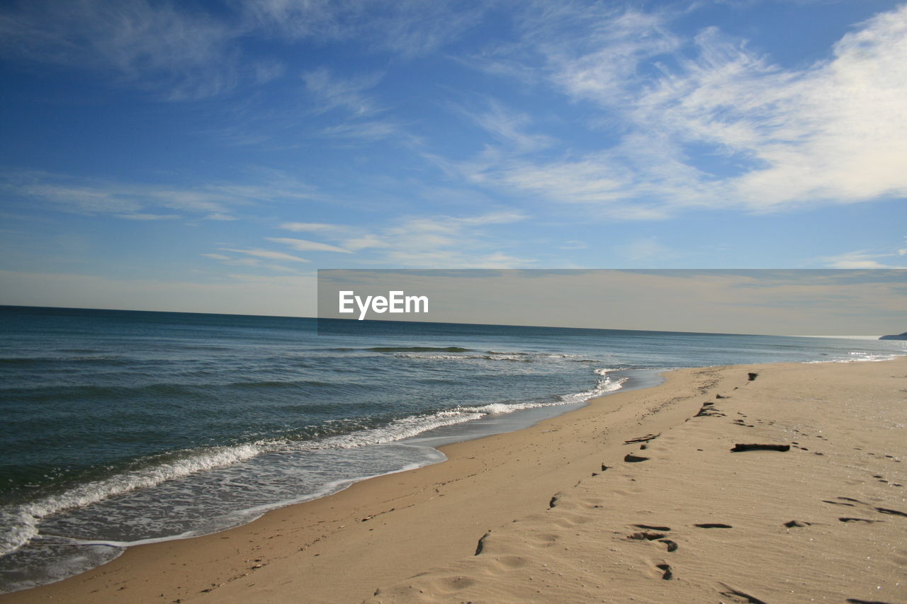 VIEW OF BEACH AGAINST SKY