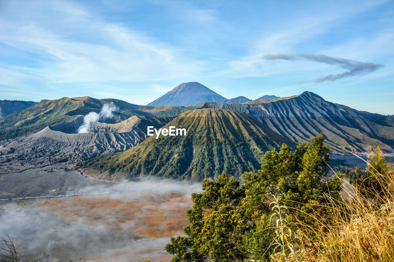 Landscape of mount bromo indonesia