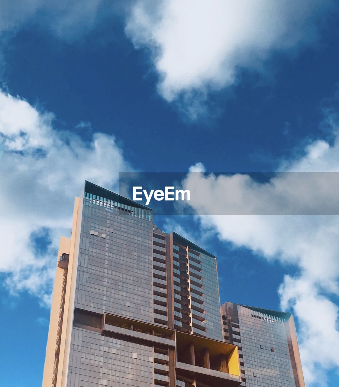 Low angle view of building against sky