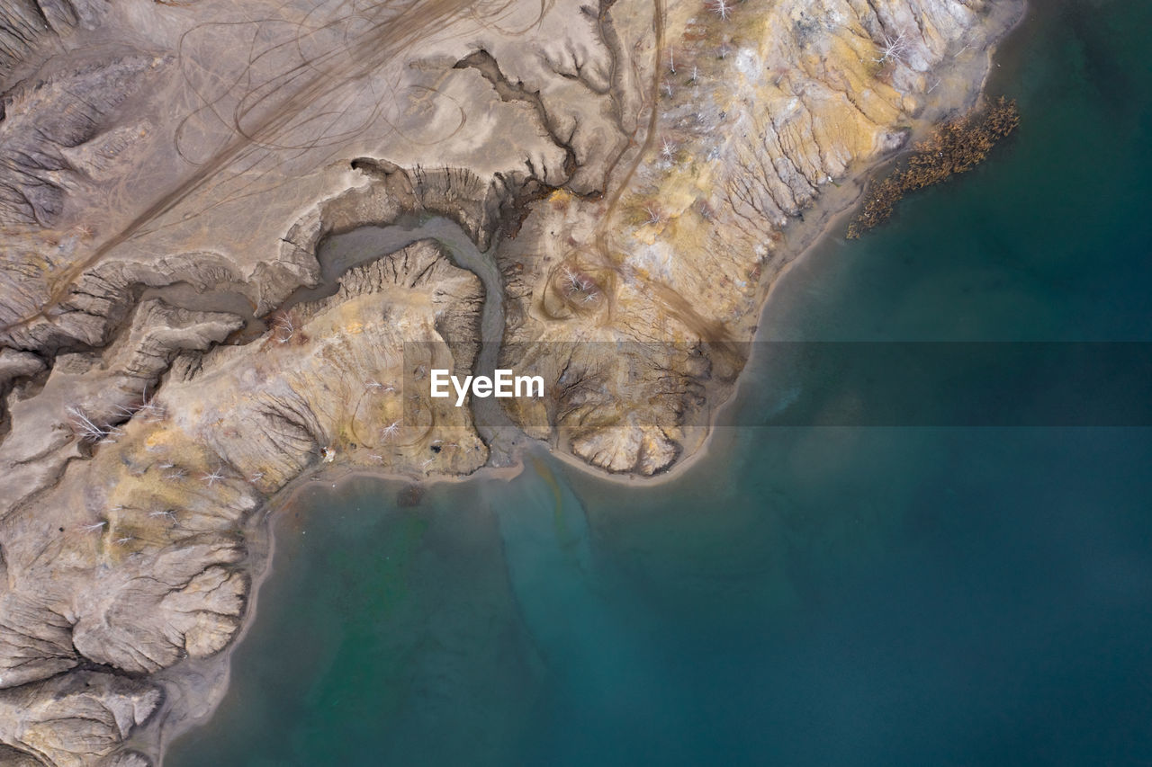 AERIAL VIEW OF SEA