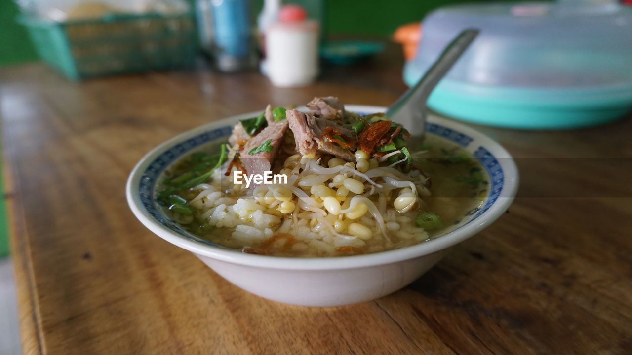 Close-up of food in bowl