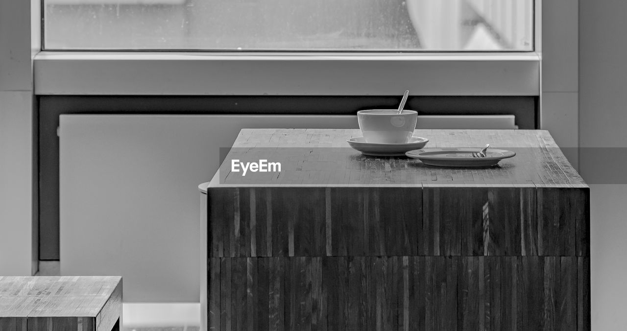 Close-up of coffee on table