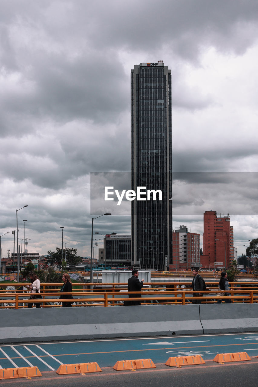 MODERN BUILDINGS IN CITY