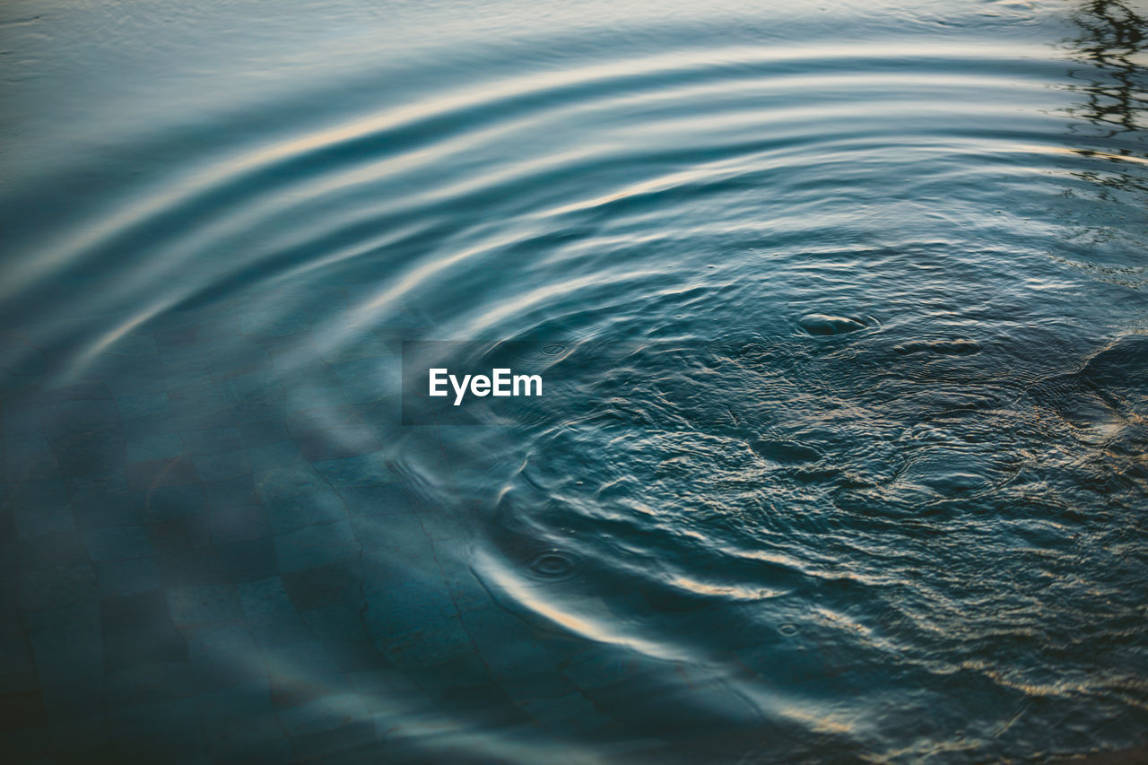 Full frame shot of rippled water