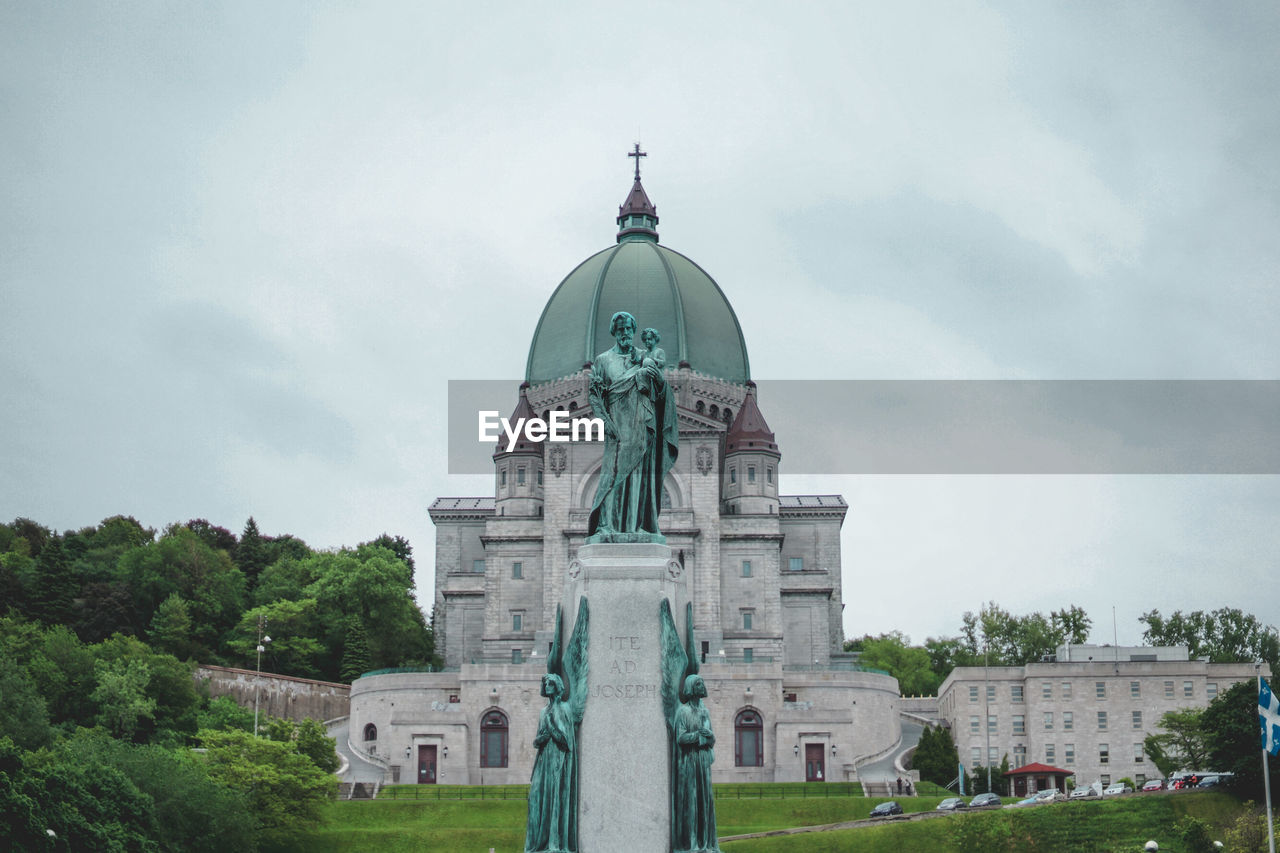 Low angle view of saint joseph's oratory