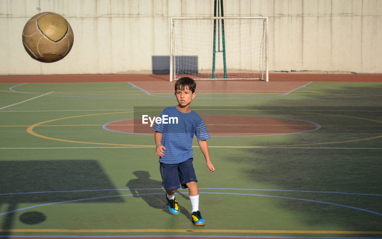 People playing soccer