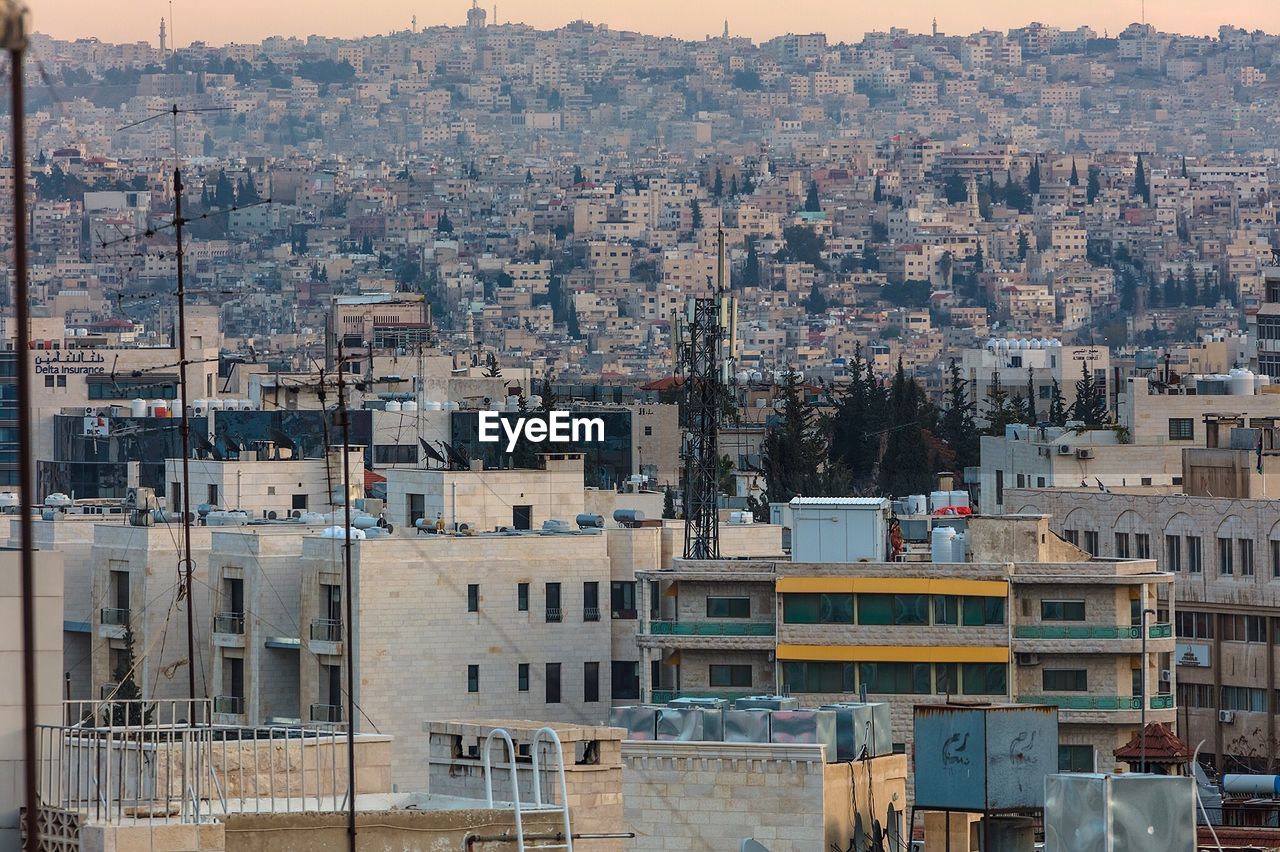 Cityscape against sky