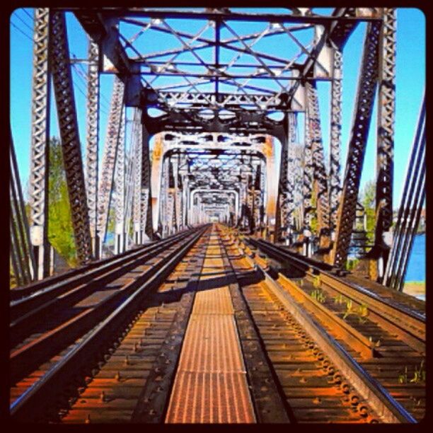 RAILWAY BRIDGE OVER RIVER