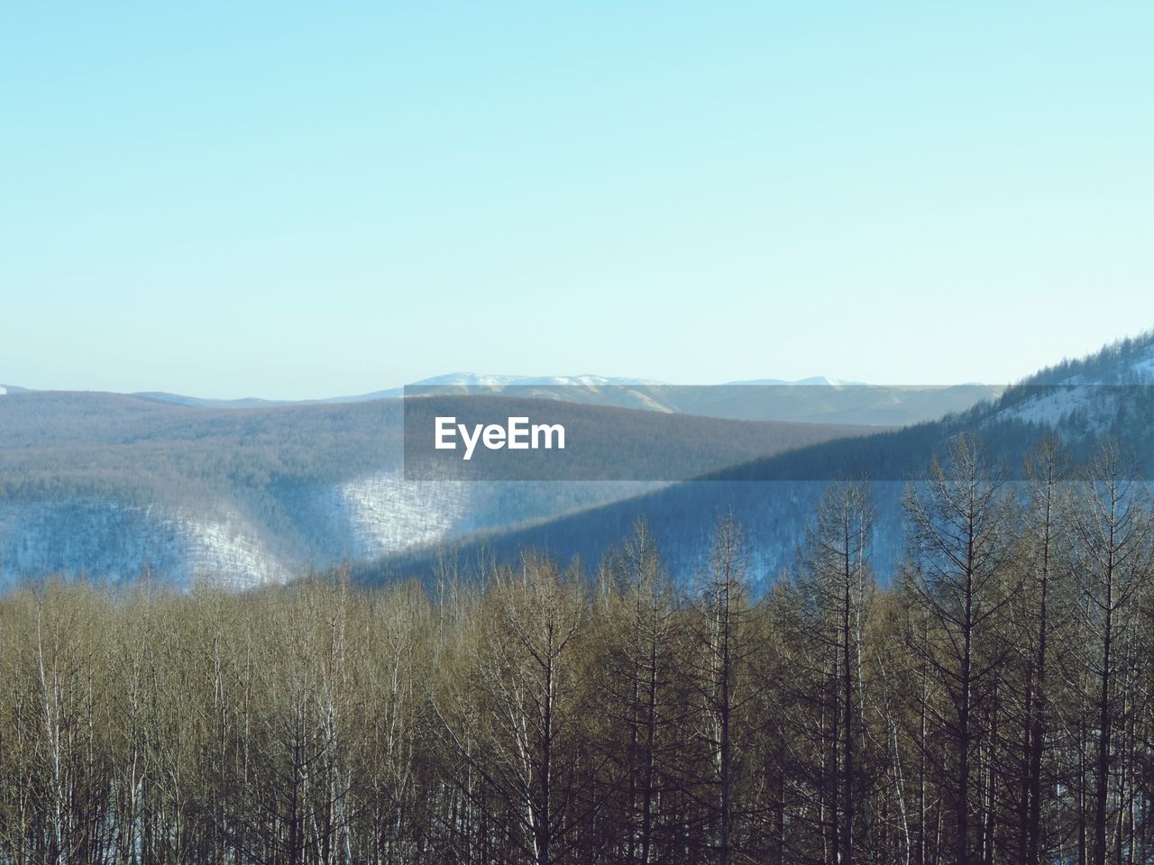 SCENIC VIEW OF LAND AGAINST CLEAR SKY