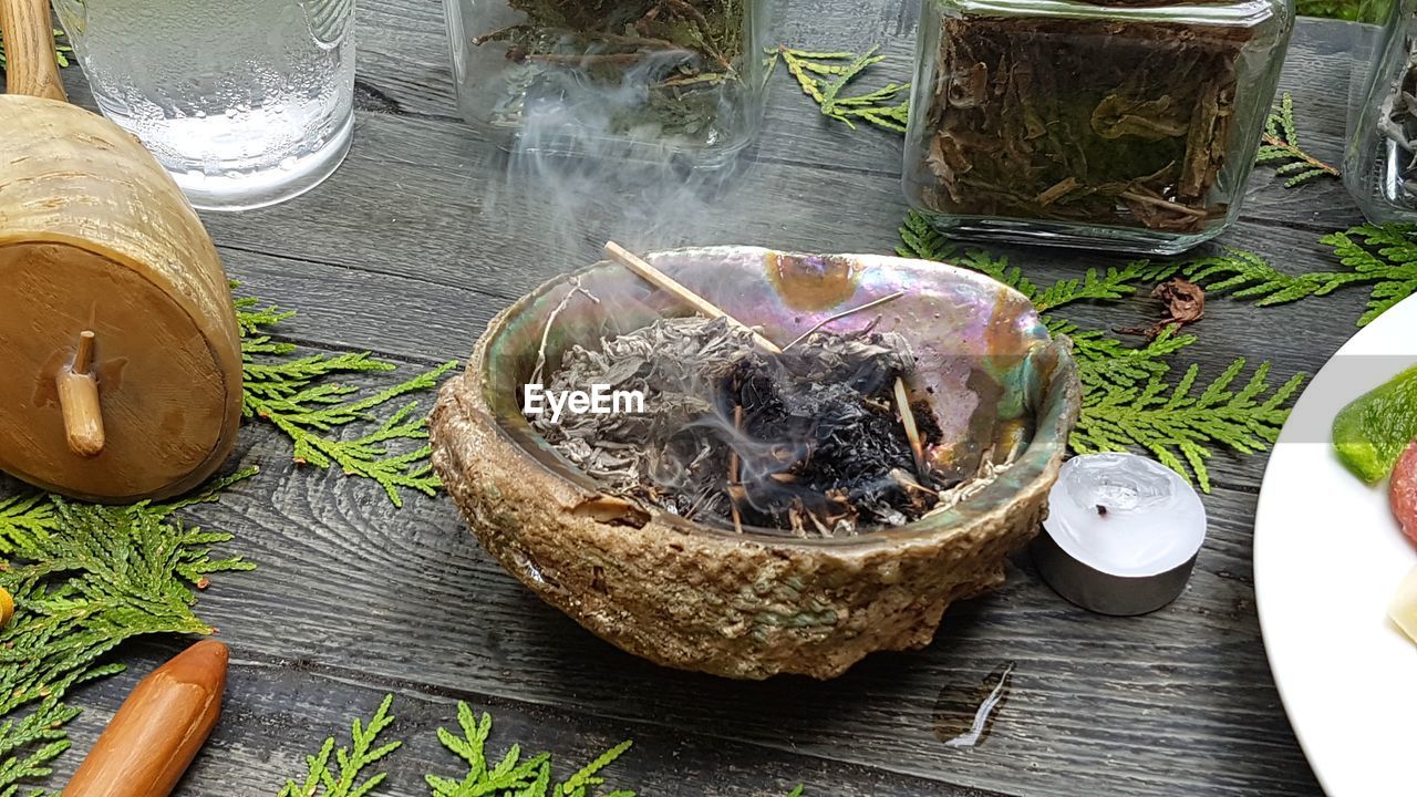 HIGH ANGLE VIEW OF FISH IN CONTAINER