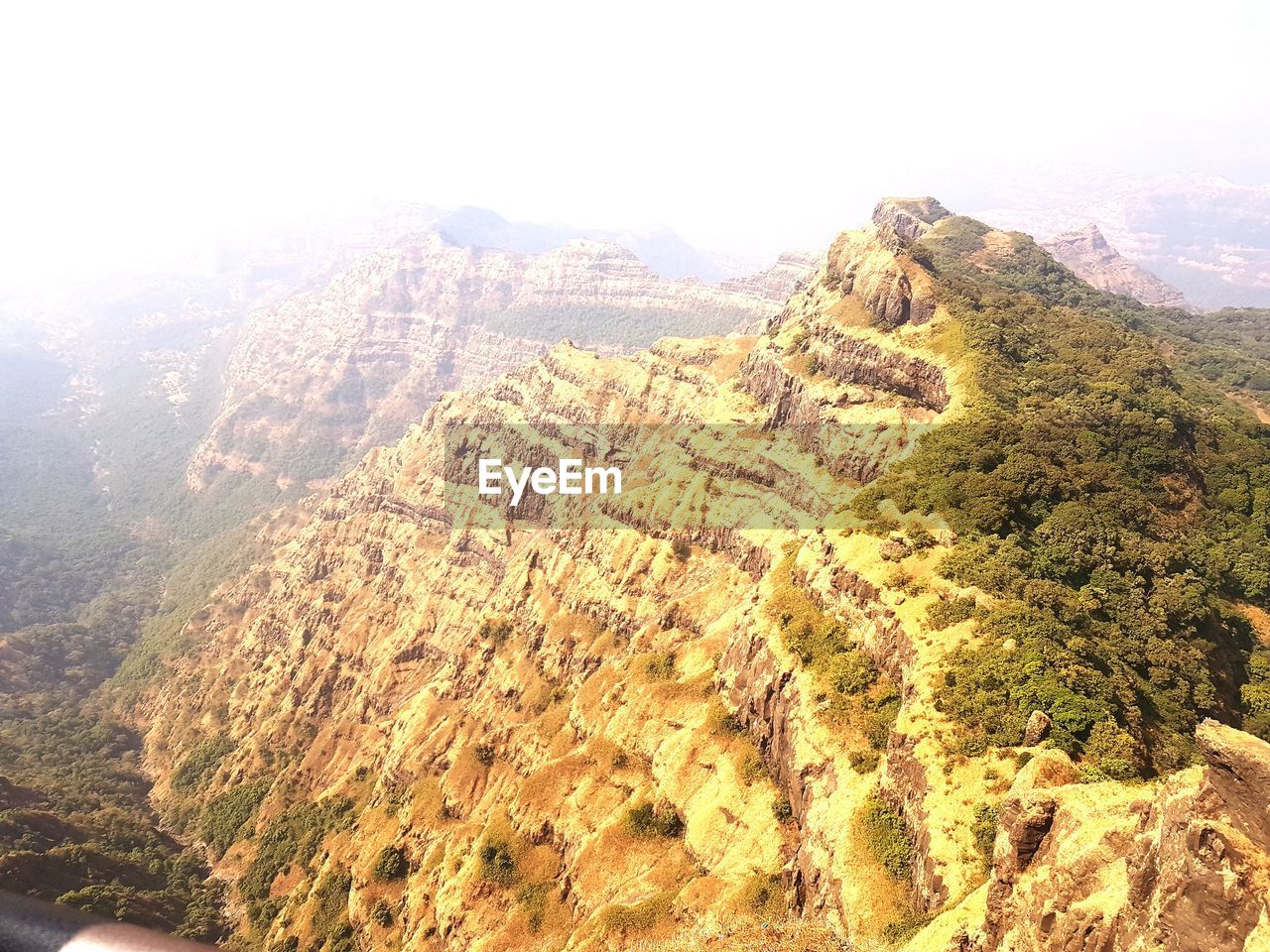 HIGH ANGLE VIEW OF TRANQUIL LANDSCAPE