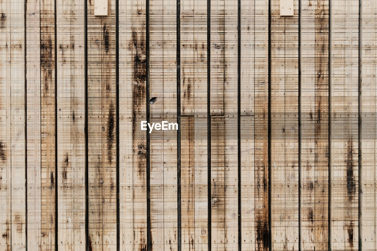 Full frame shot of wooden planks