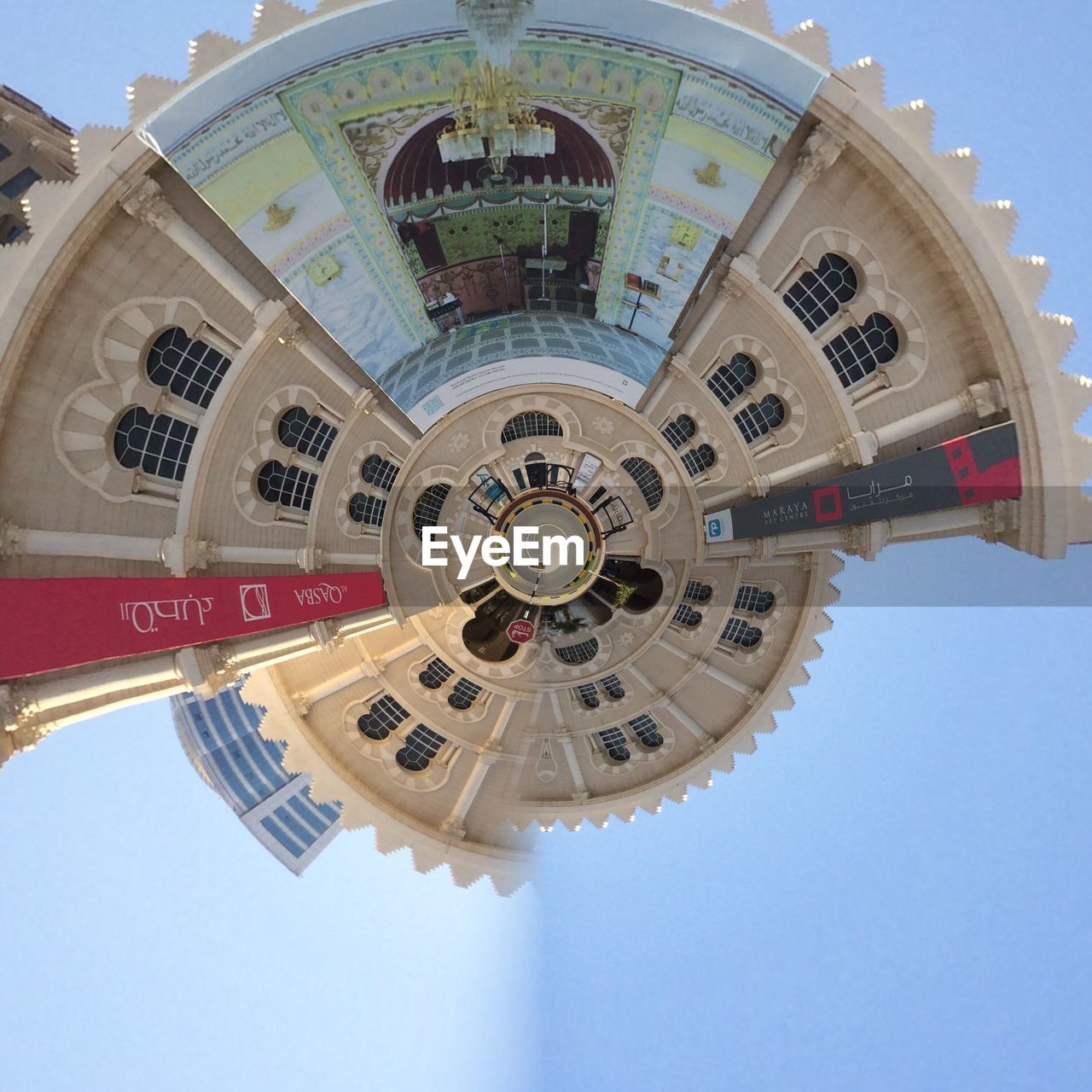 LOW ANGLE VIEW OF EIFFEL TOWER