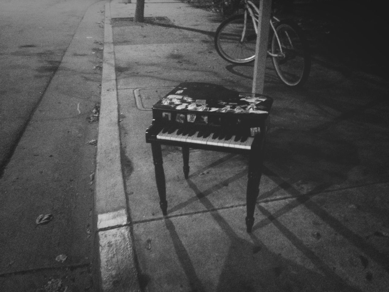 SHADOW OF WOMAN ON WALL