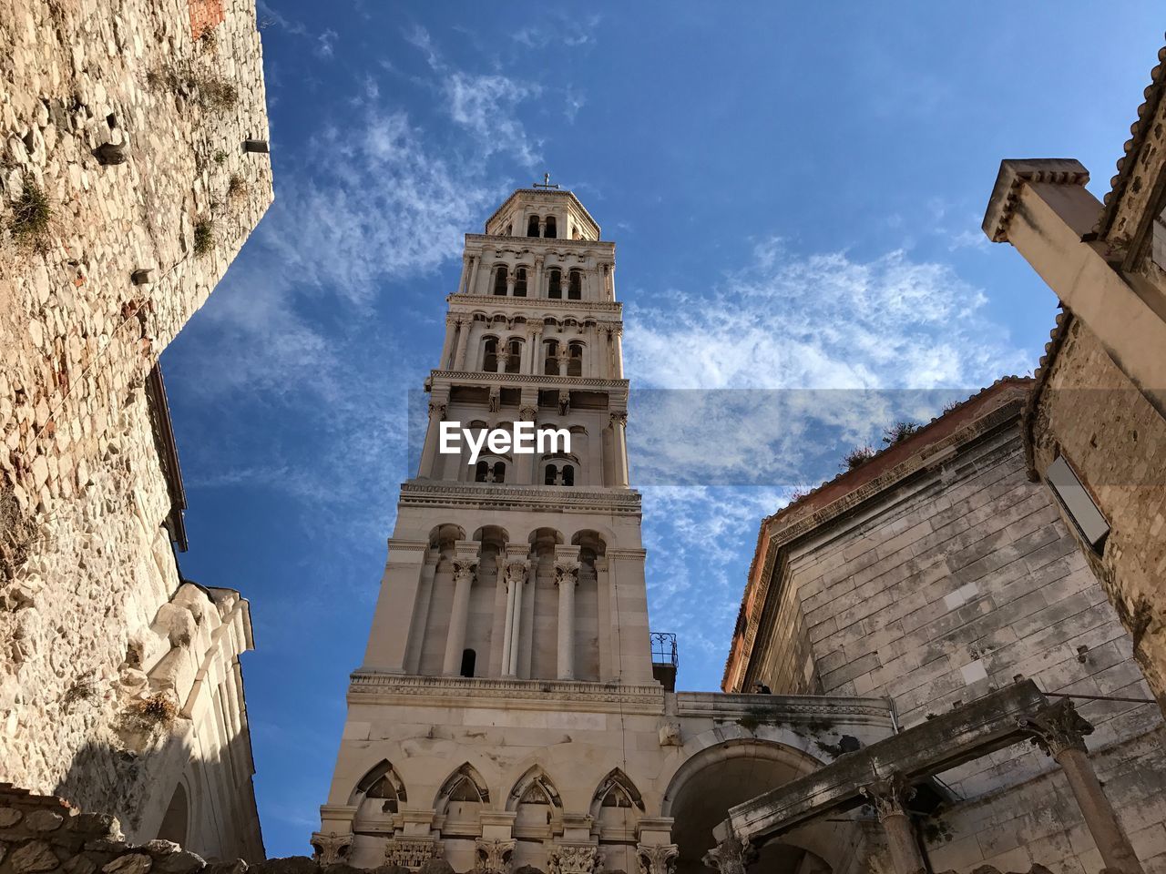 LOW ANGLE VIEW OF A CHURCH