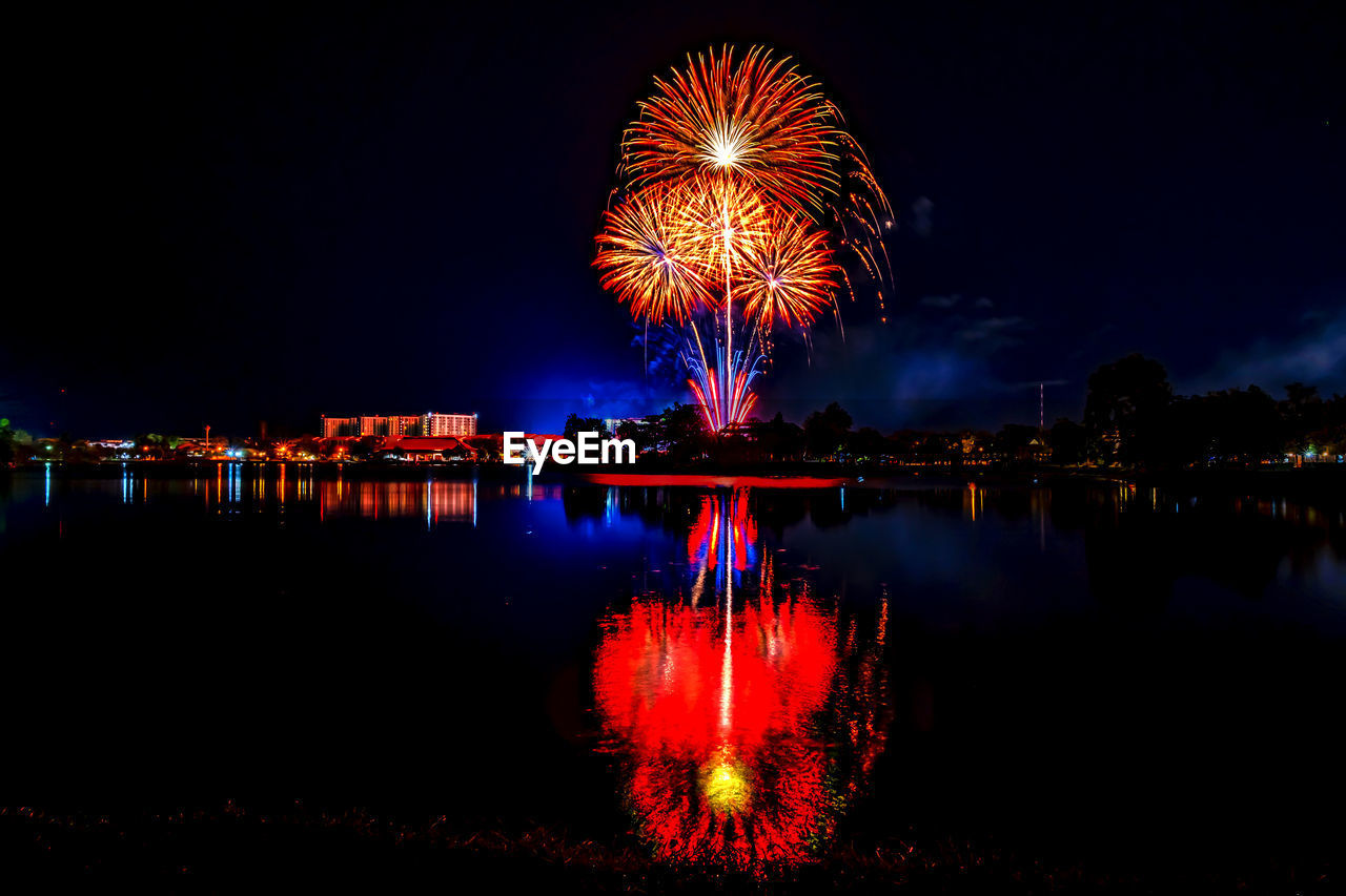 FIREWORK DISPLAY IN SKY