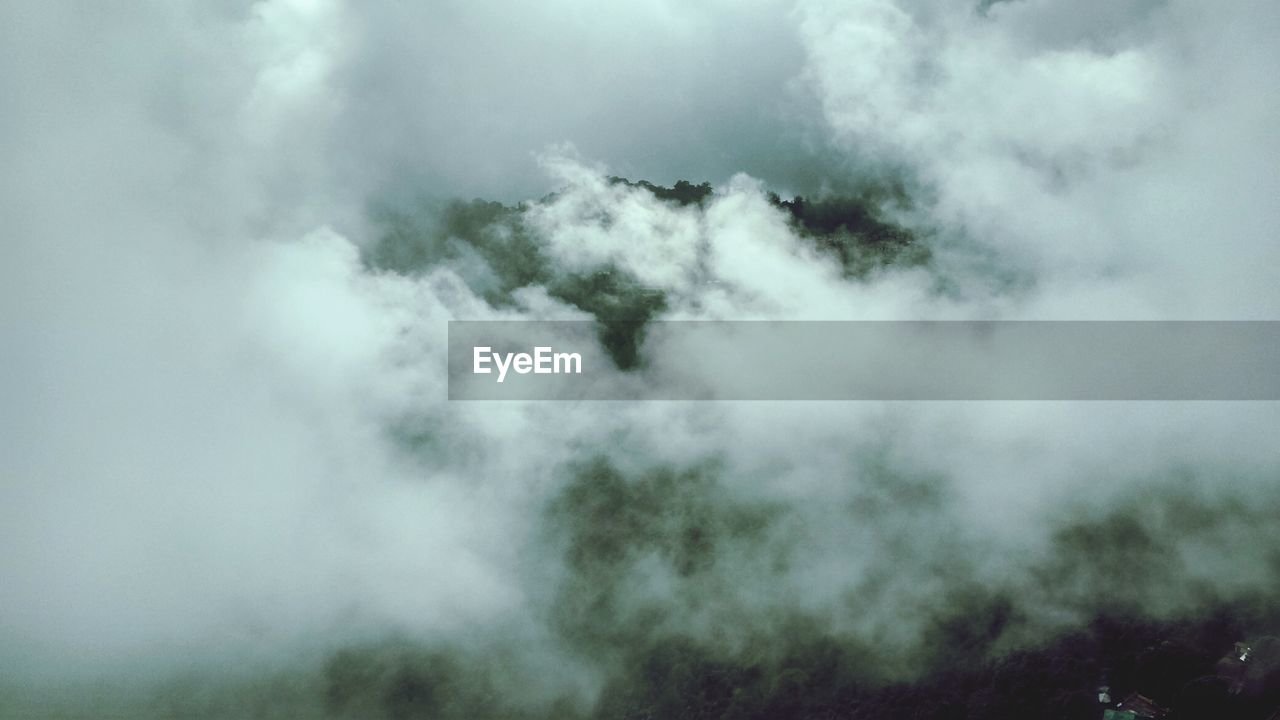 Low angle view of clouds in sky