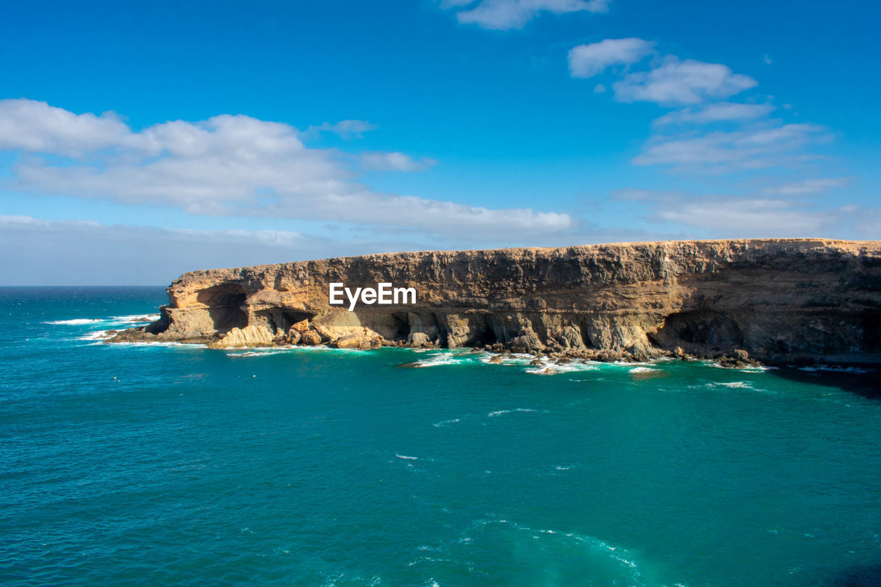 Panoramic view of sea against sky