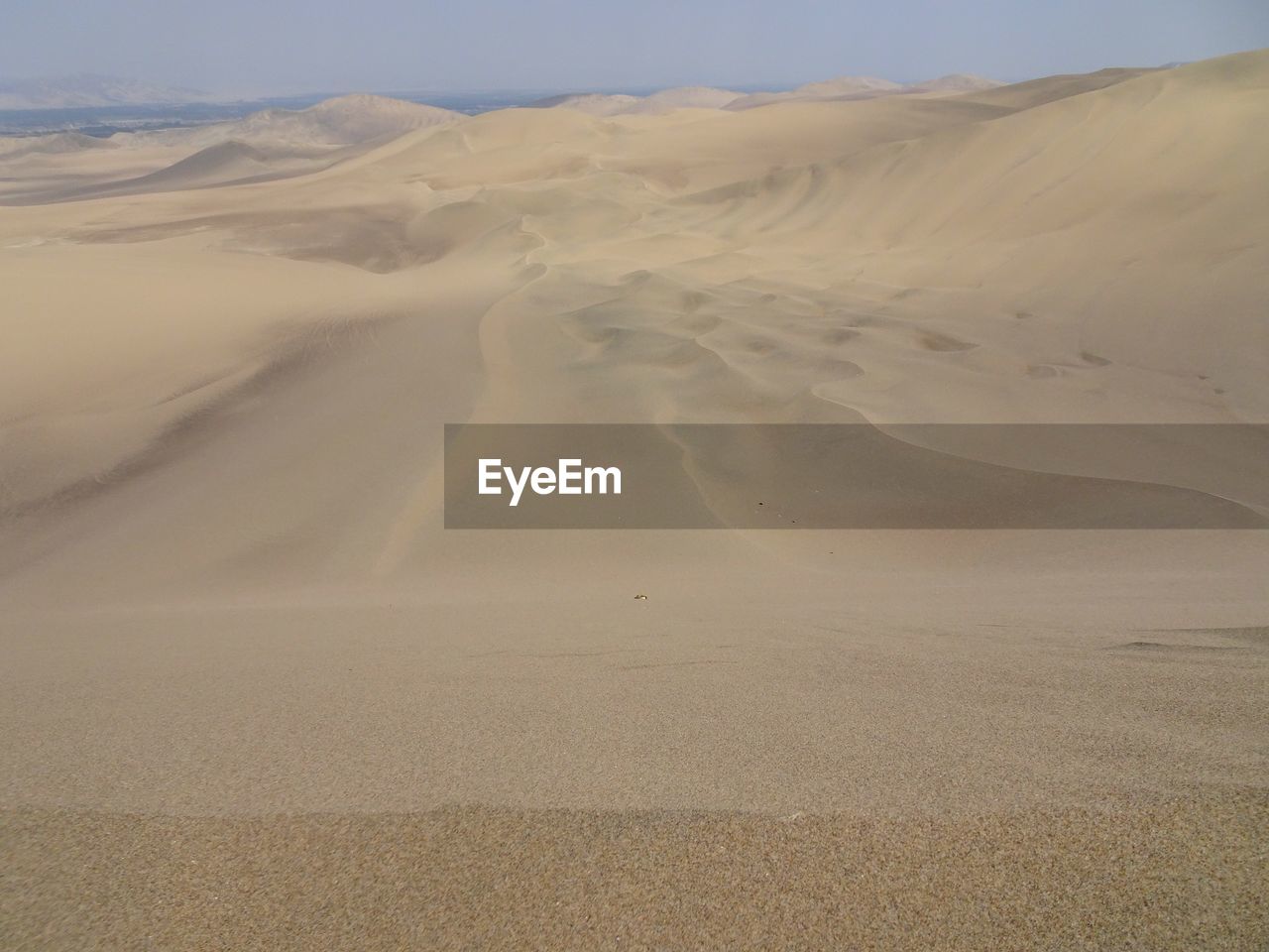 SAND DUNES IN DESERT