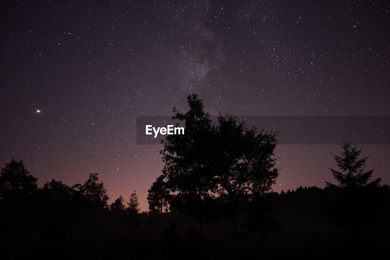 Enjoy the sky at night