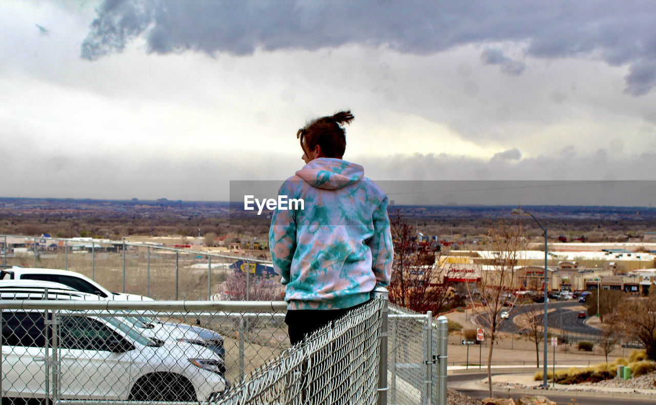 City skyline portrait 