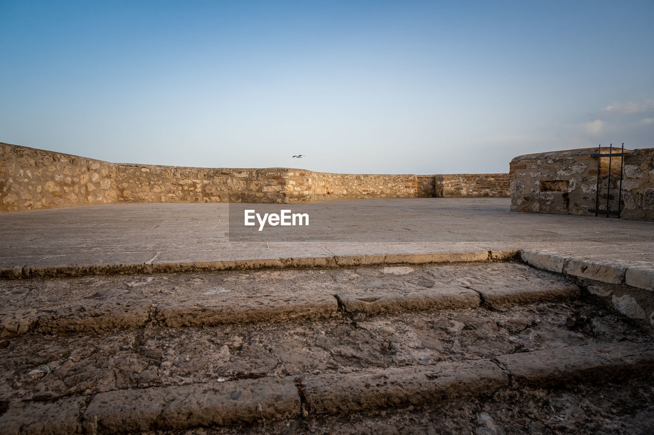 Architectural details on the island of san nicola