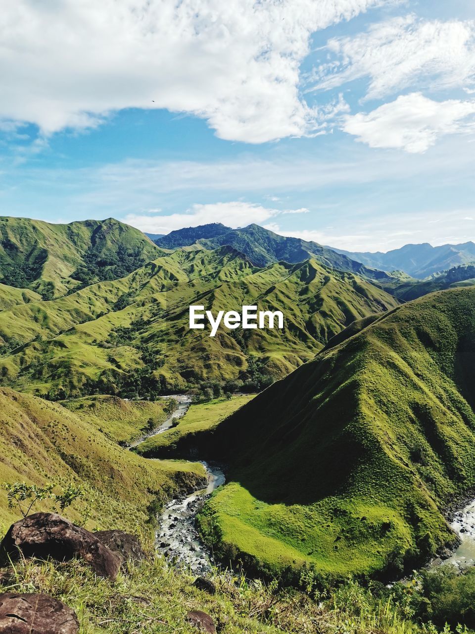 panoramic view of landscape against sky