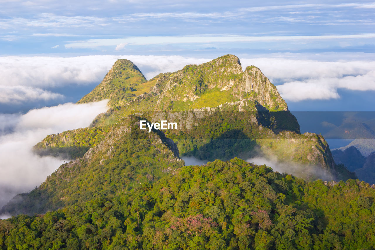 SCENIC VIEW OF MOUNTAIN AGAINST SKY