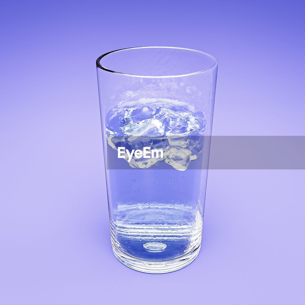 drinking glass, glass, highball glass, household equipment, studio shot, refreshment, water, drink, drinkware, blue, cobalt blue, food and drink, colored background, transparent, drinking water, distilled beverage, cold temperature, indoors, no people, vase, frozen, nature, ice cube, single object, alcoholic beverage