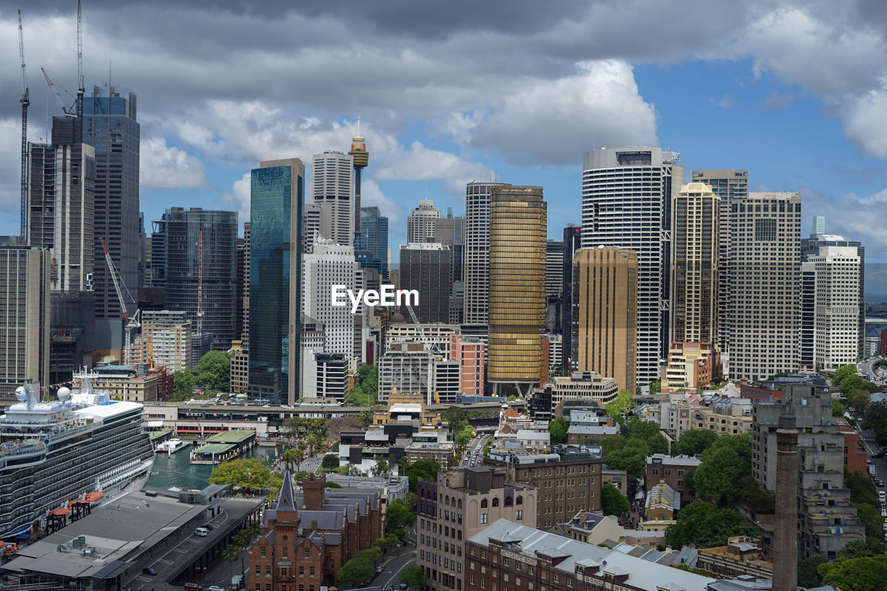 MODERN BUILDINGS AGAINST SKY IN CITY